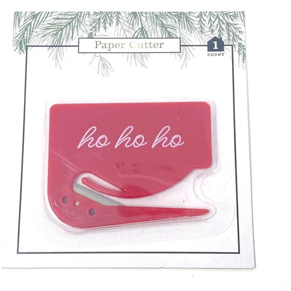 Target Ho Ho Ho Santa Holiday Paper Cutter Envelope Opener